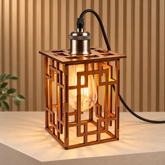 Geometric Lantern Pendant Light