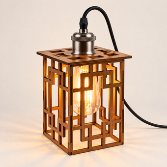 Geometric Lantern Pendant Light