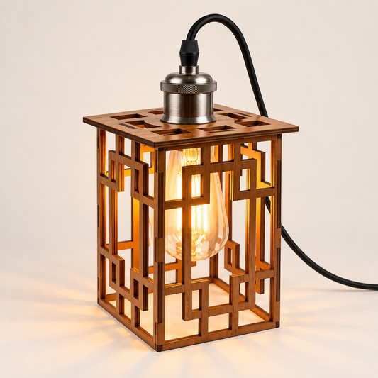 Geometric Lantern Pendant Light