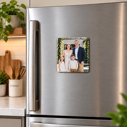 Personalized Photo Fridge Magnet