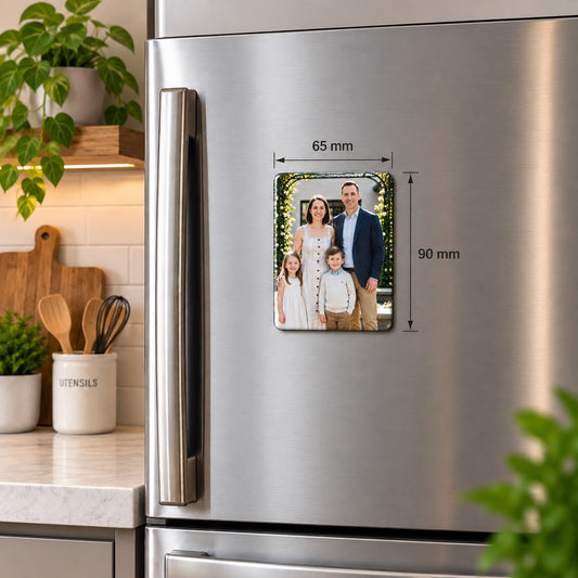 Personalized Photo Fridge Magnet