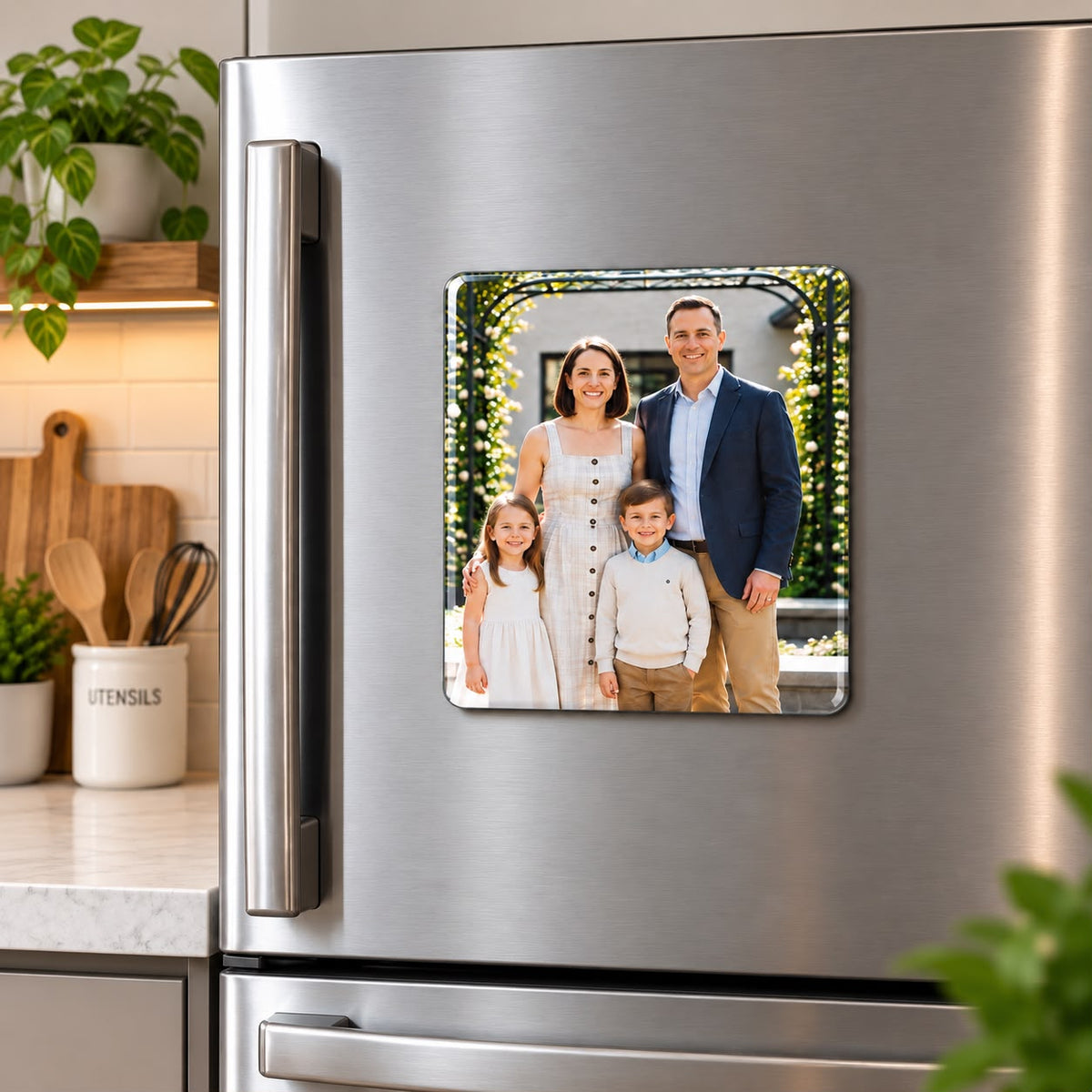 Personalized Photo Fridge Magnet